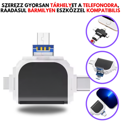 Univerzális memória kártyaolvasó